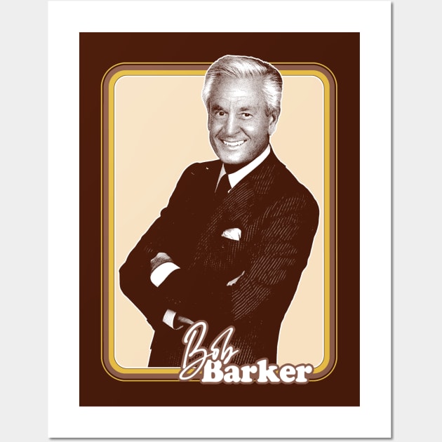 Bob Barker /// Retro Fan Design Wall Art by DankFutura